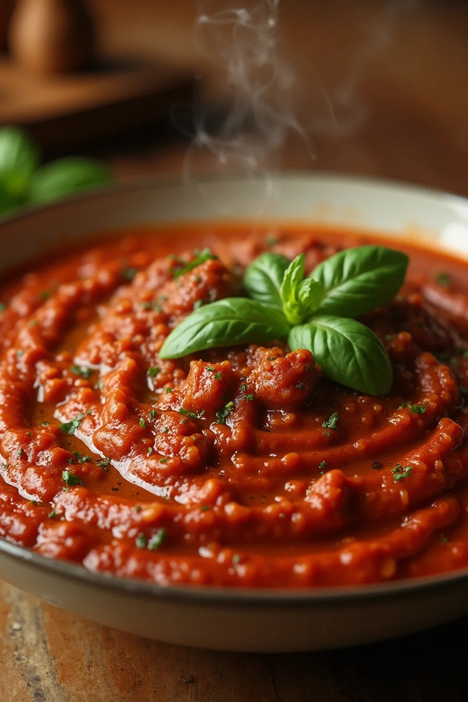 Sauce à spaghetti végétarienne