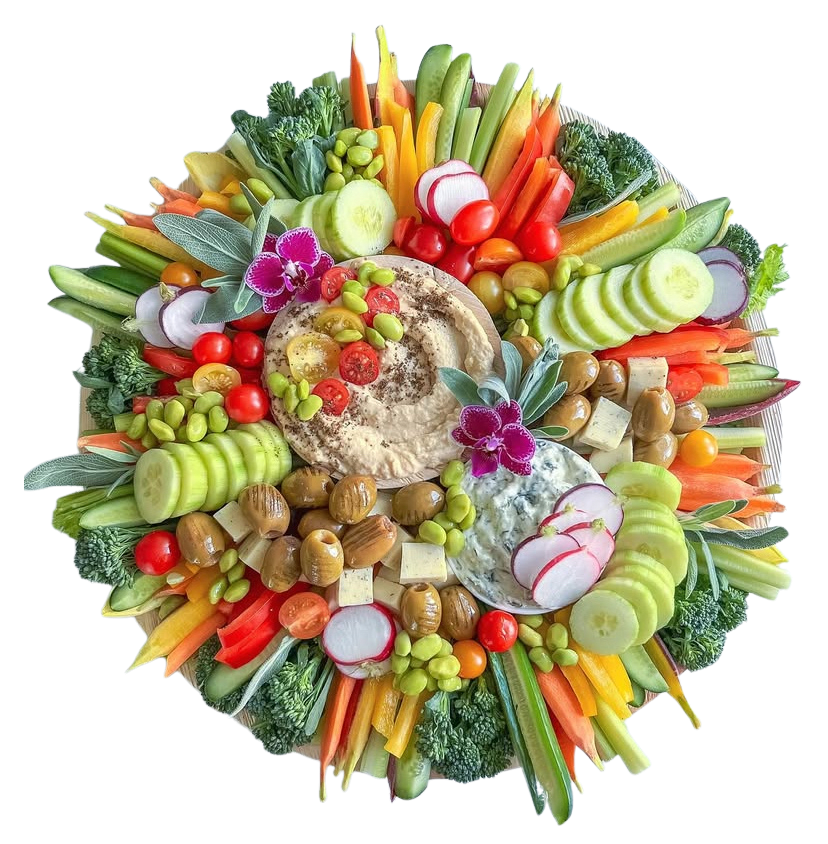 Le crudités gourmet