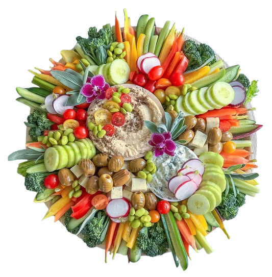 Le crudités gourmet